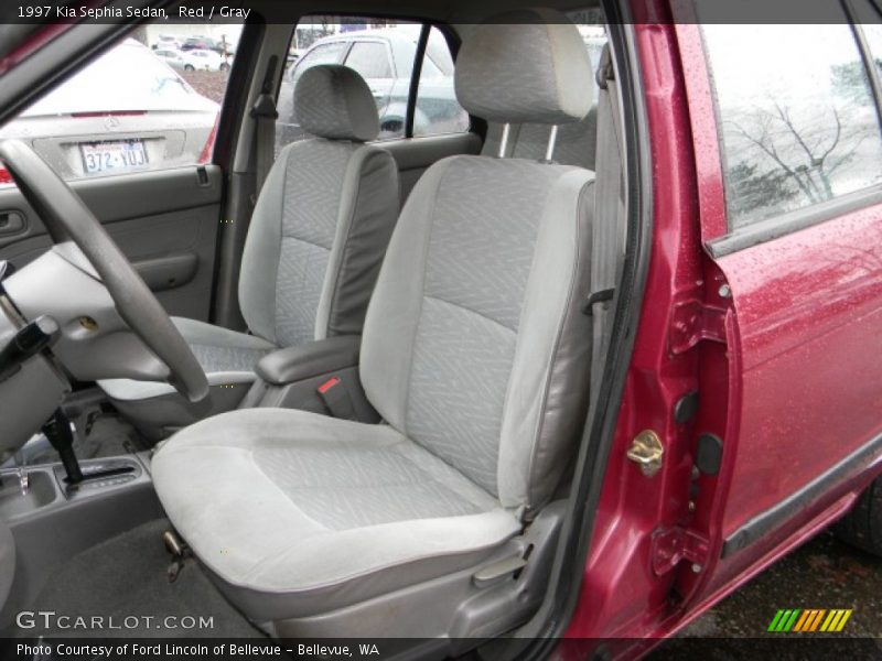 Front Seat of 1997 Sephia Sedan