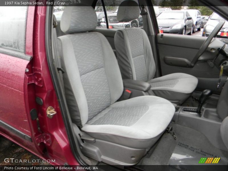  1997 Sephia Sedan Gray Interior