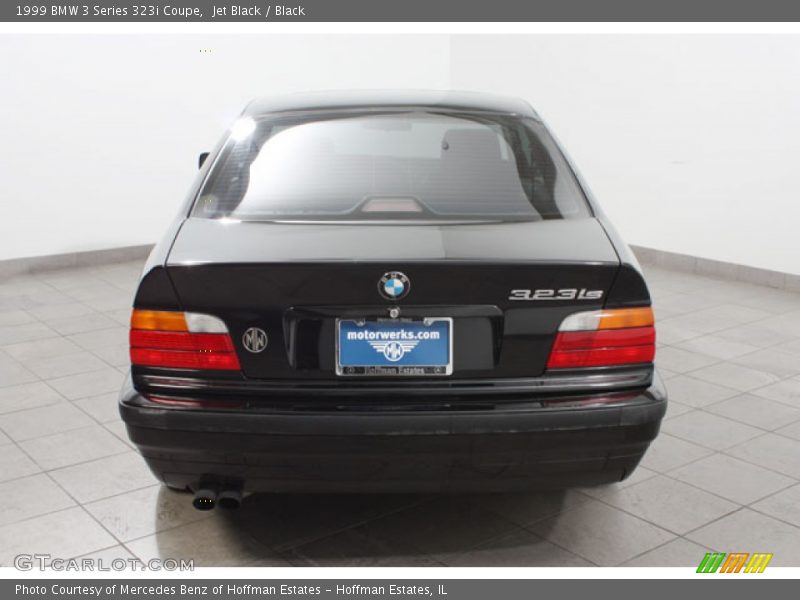 Jet Black / Black 1999 BMW 3 Series 323i Coupe