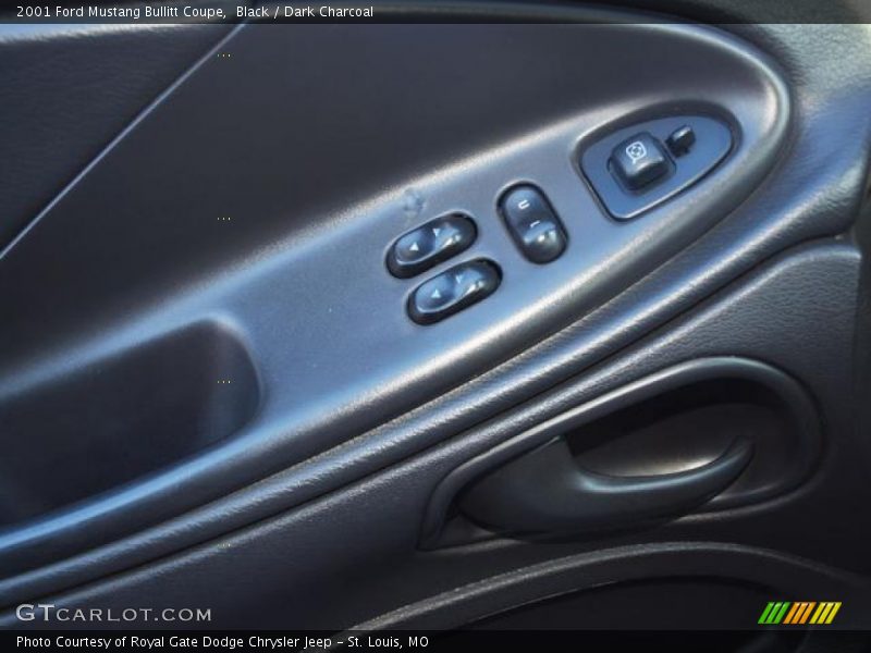 Black / Dark Charcoal 2001 Ford Mustang Bullitt Coupe