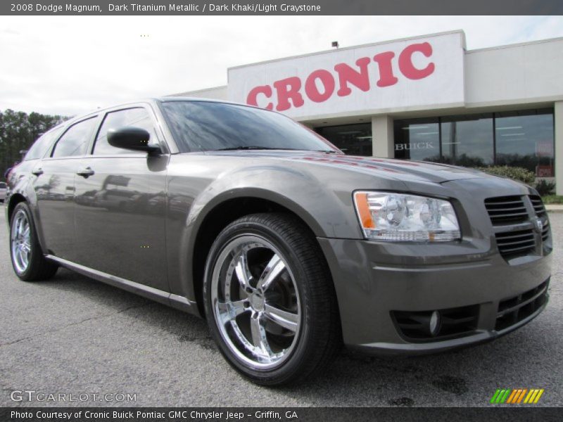 Dark Titanium Metallic / Dark Khaki/Light Graystone 2008 Dodge Magnum