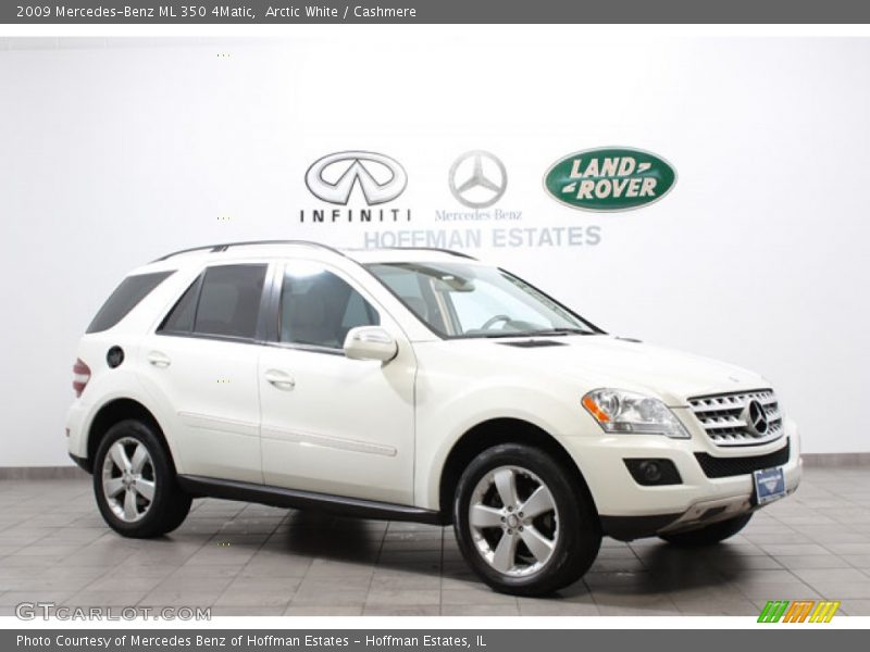 Arctic White / Cashmere 2009 Mercedes-Benz ML 350 4Matic