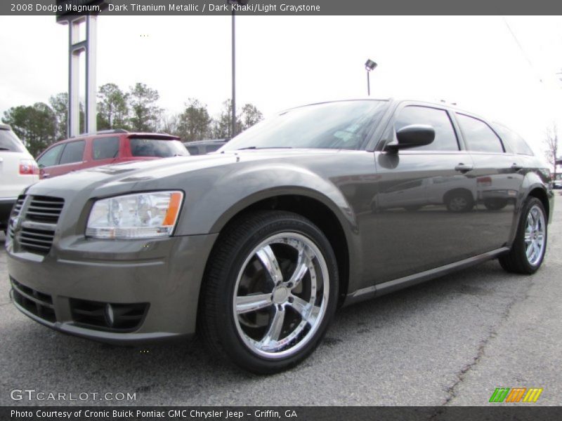 Dark Titanium Metallic / Dark Khaki/Light Graystone 2008 Dodge Magnum