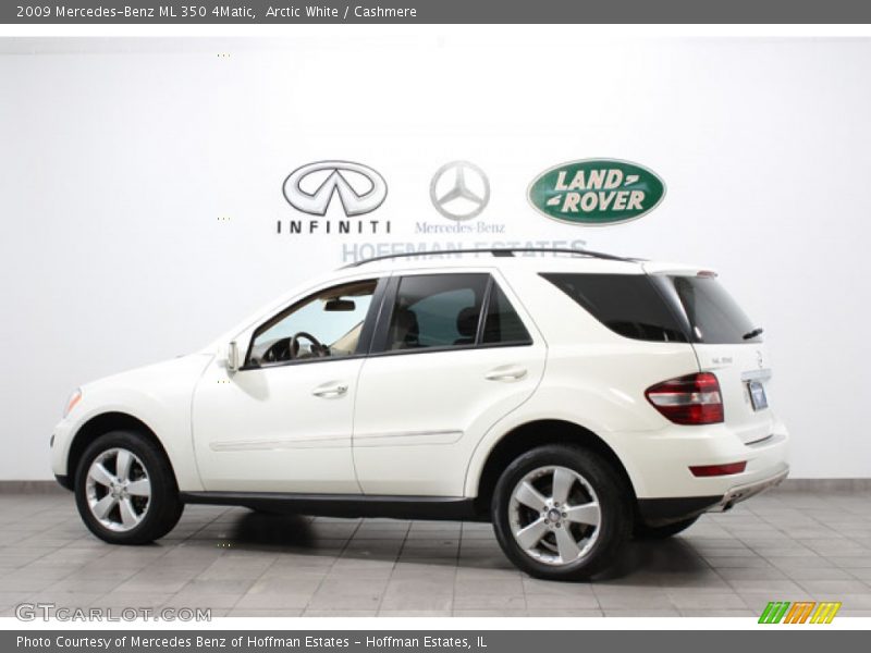 Arctic White / Cashmere 2009 Mercedes-Benz ML 350 4Matic
