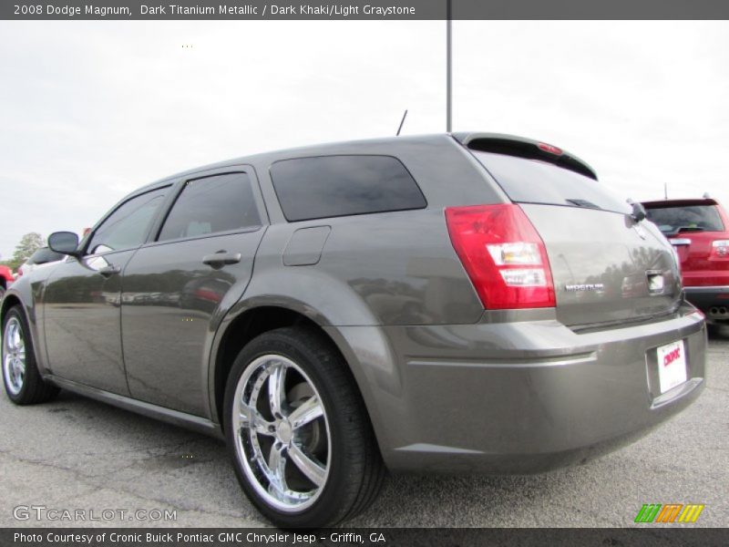 Dark Titanium Metallic / Dark Khaki/Light Graystone 2008 Dodge Magnum