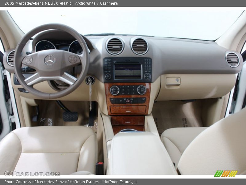Arctic White / Cashmere 2009 Mercedes-Benz ML 350 4Matic