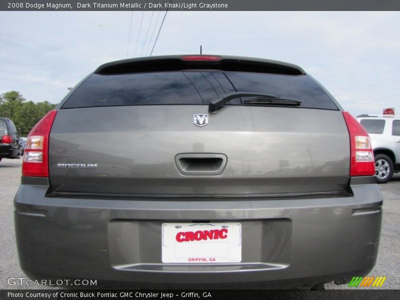 Dark Titanium Metallic / Dark Khaki/Light Graystone 2008 Dodge Magnum