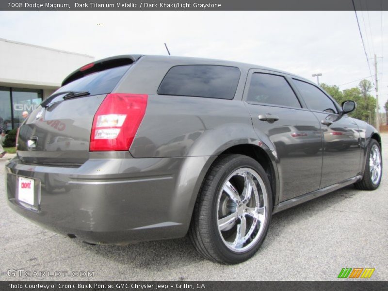 Dark Titanium Metallic / Dark Khaki/Light Graystone 2008 Dodge Magnum