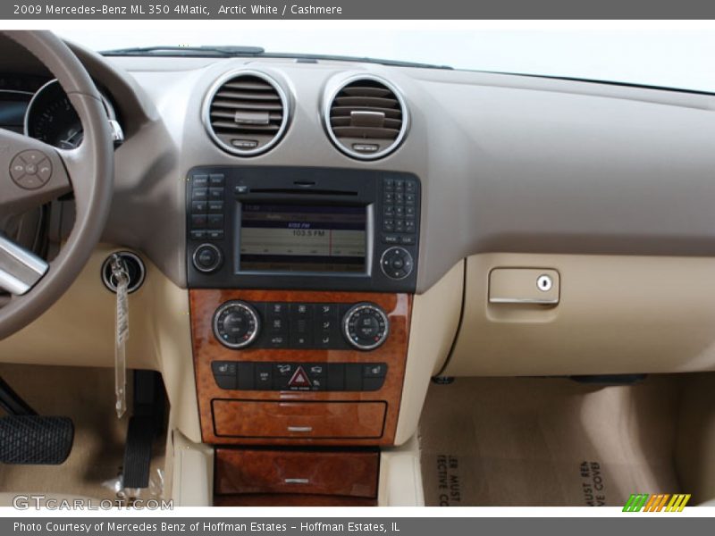 Arctic White / Cashmere 2009 Mercedes-Benz ML 350 4Matic