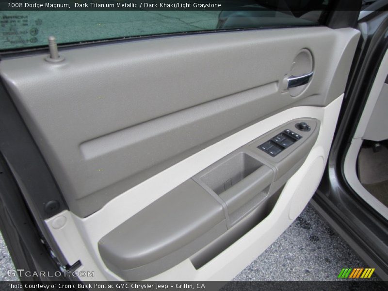 Dark Titanium Metallic / Dark Khaki/Light Graystone 2008 Dodge Magnum