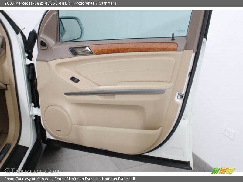 Arctic White / Cashmere 2009 Mercedes-Benz ML 350 4Matic