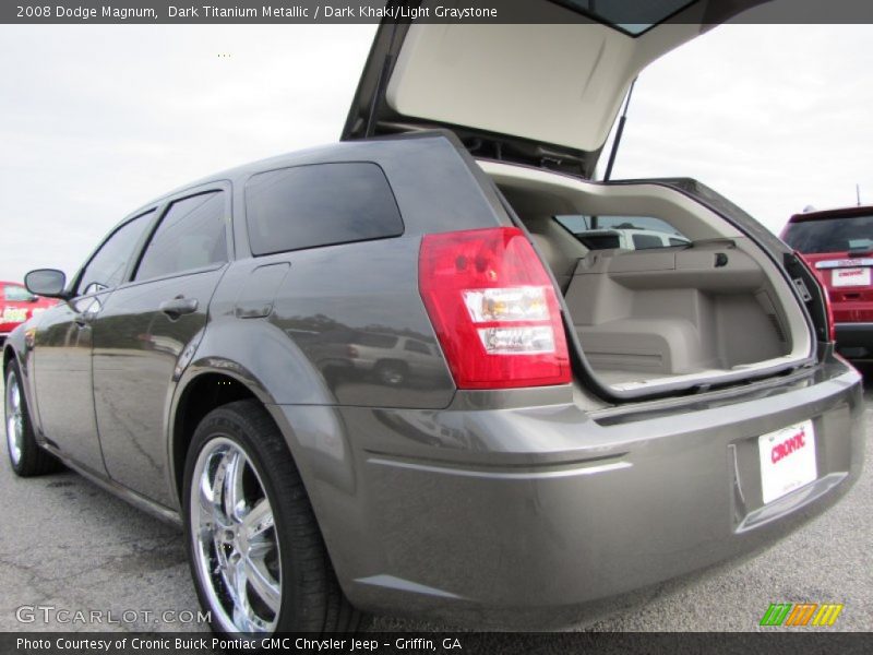Dark Titanium Metallic / Dark Khaki/Light Graystone 2008 Dodge Magnum