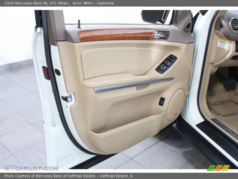 Arctic White / Cashmere 2009 Mercedes-Benz ML 350 4Matic