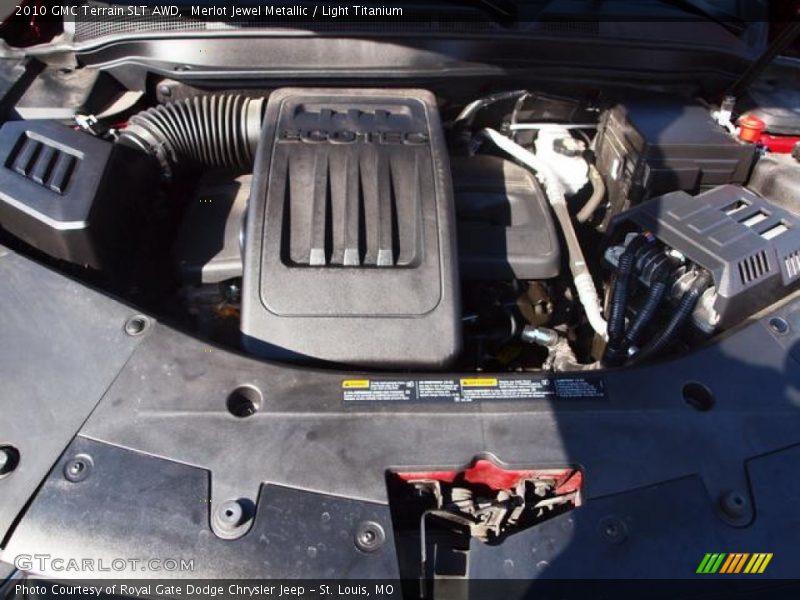Merlot Jewel Metallic / Light Titanium 2010 GMC Terrain SLT AWD