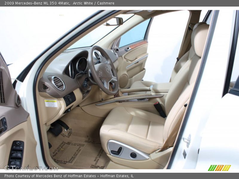 Arctic White / Cashmere 2009 Mercedes-Benz ML 350 4Matic