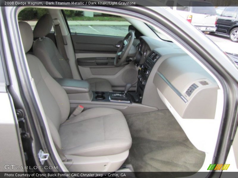 Dark Titanium Metallic / Dark Khaki/Light Graystone 2008 Dodge Magnum