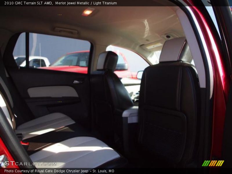 Merlot Jewel Metallic / Light Titanium 2010 GMC Terrain SLT AWD