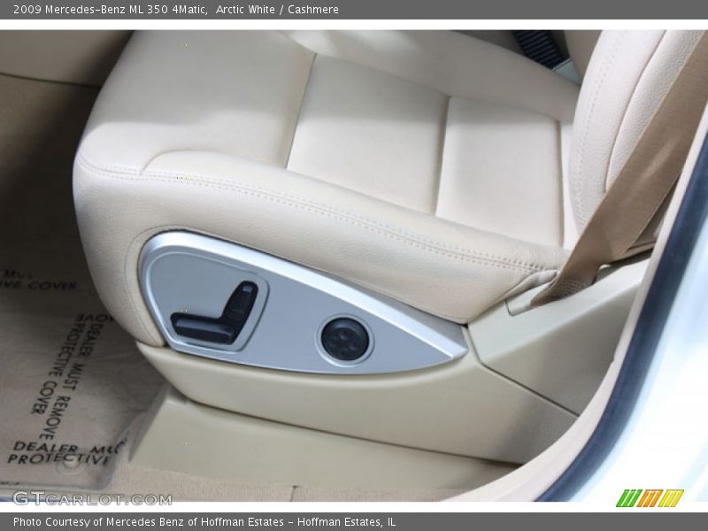 Arctic White / Cashmere 2009 Mercedes-Benz ML 350 4Matic
