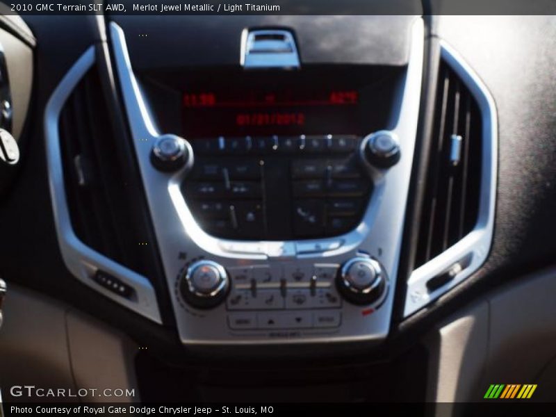 Merlot Jewel Metallic / Light Titanium 2010 GMC Terrain SLT AWD