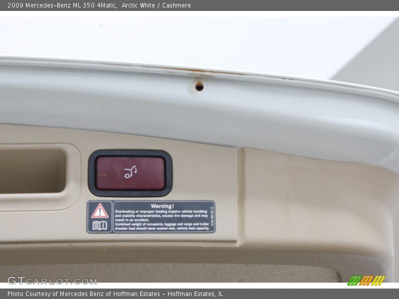 Arctic White / Cashmere 2009 Mercedes-Benz ML 350 4Matic