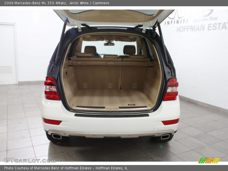 Arctic White / Cashmere 2009 Mercedes-Benz ML 350 4Matic