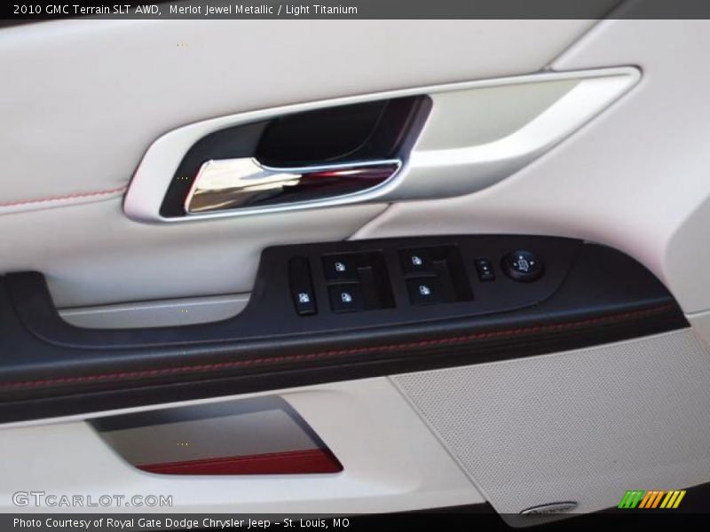 Merlot Jewel Metallic / Light Titanium 2010 GMC Terrain SLT AWD