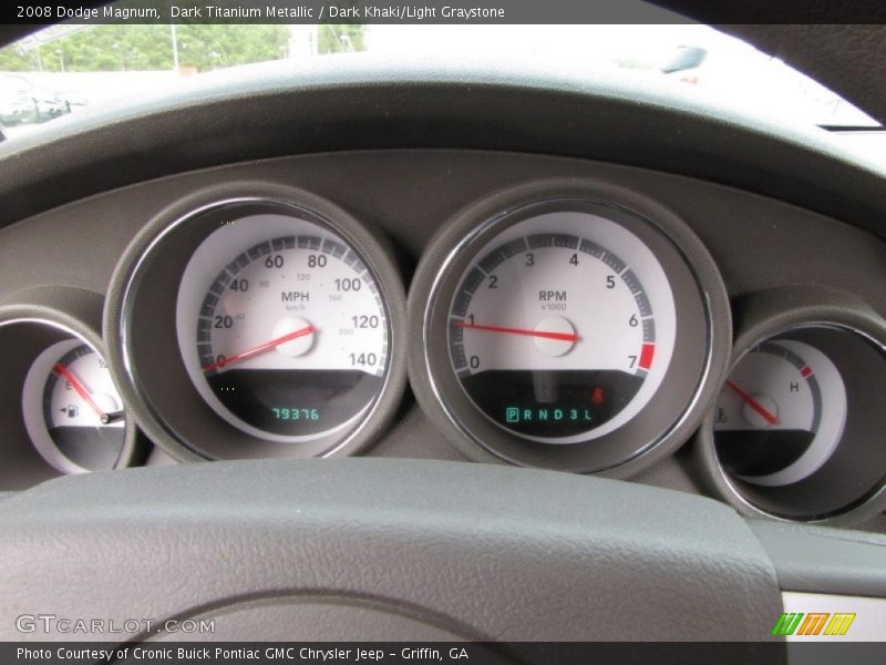 Dark Titanium Metallic / Dark Khaki/Light Graystone 2008 Dodge Magnum