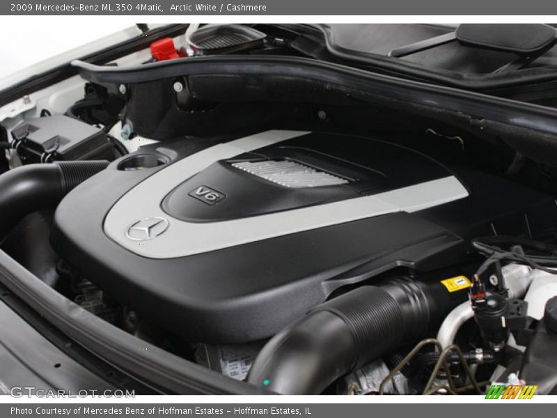 Arctic White / Cashmere 2009 Mercedes-Benz ML 350 4Matic