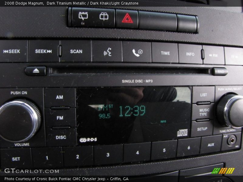 Dark Titanium Metallic / Dark Khaki/Light Graystone 2008 Dodge Magnum