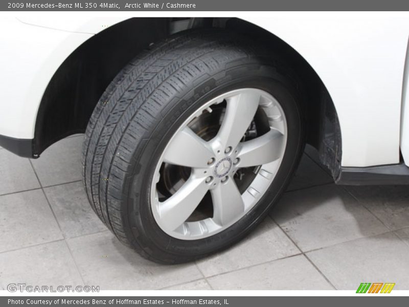 Arctic White / Cashmere 2009 Mercedes-Benz ML 350 4Matic