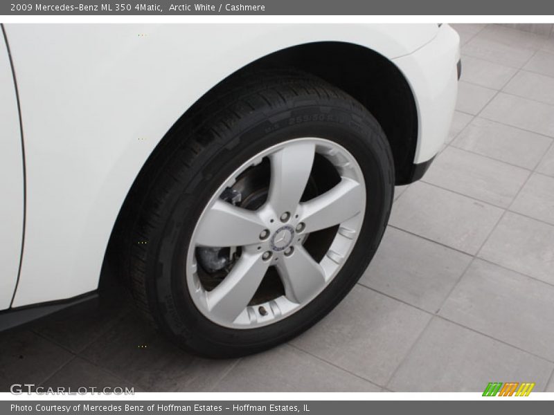 Arctic White / Cashmere 2009 Mercedes-Benz ML 350 4Matic