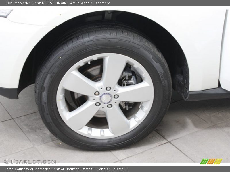 Arctic White / Cashmere 2009 Mercedes-Benz ML 350 4Matic