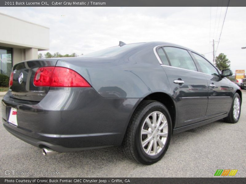 Cyber Gray Metallic / Titanium 2011 Buick Lucerne CXL