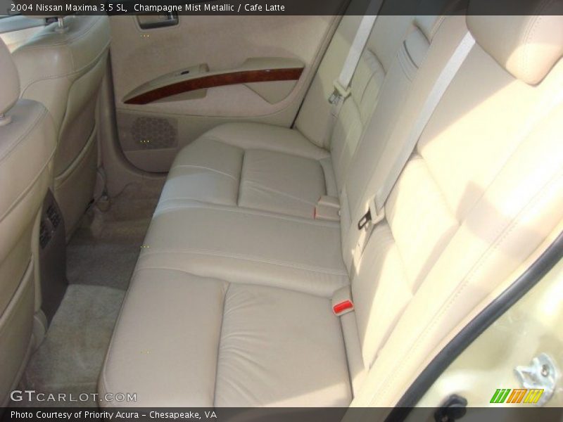 Champagne Mist Metallic / Cafe Latte 2004 Nissan Maxima 3.5 SL
