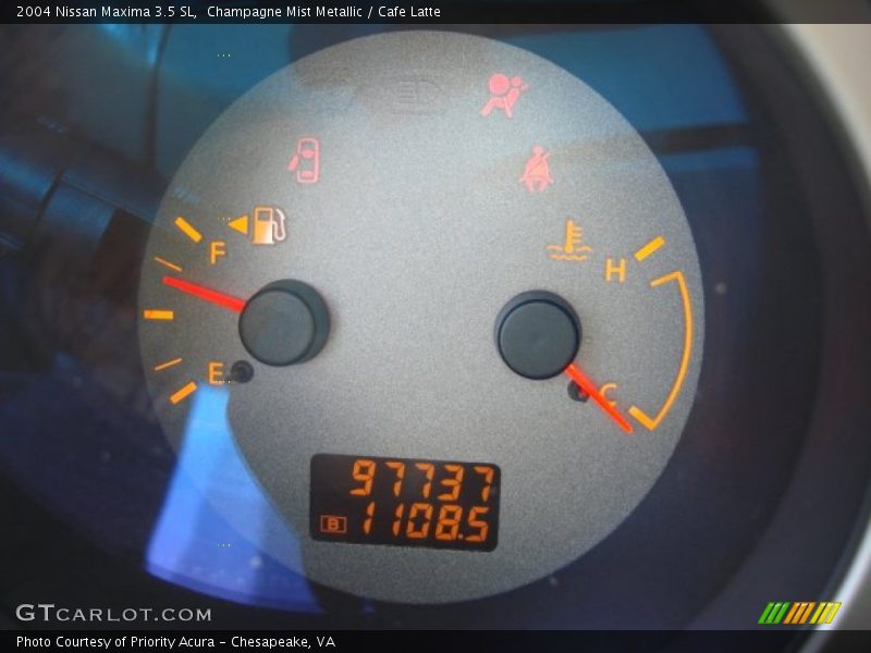 Champagne Mist Metallic / Cafe Latte 2004 Nissan Maxima 3.5 SL