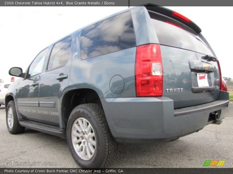 Blue Granite Metallic / Ebony 2009 Chevrolet Tahoe Hybrid 4x4