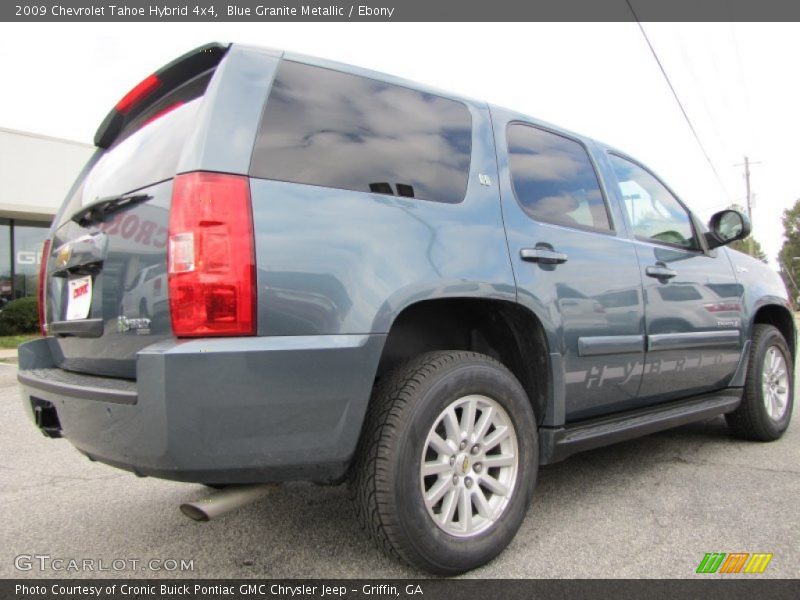 Blue Granite Metallic / Ebony 2009 Chevrolet Tahoe Hybrid 4x4