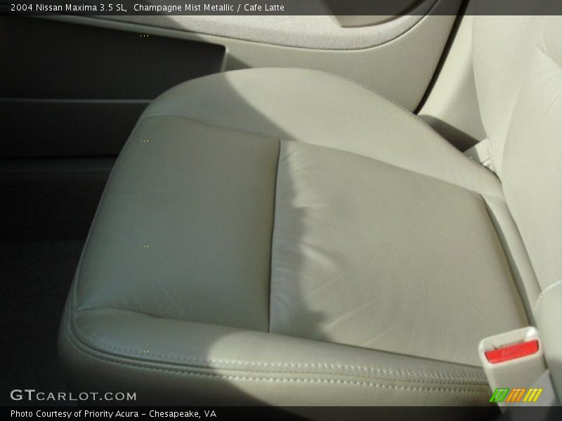 Champagne Mist Metallic / Cafe Latte 2004 Nissan Maxima 3.5 SL