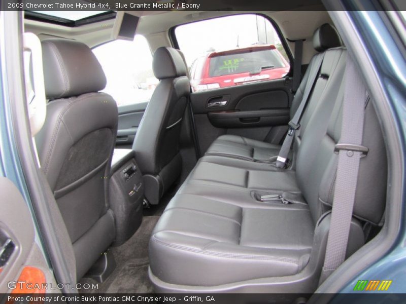 Blue Granite Metallic / Ebony 2009 Chevrolet Tahoe Hybrid 4x4