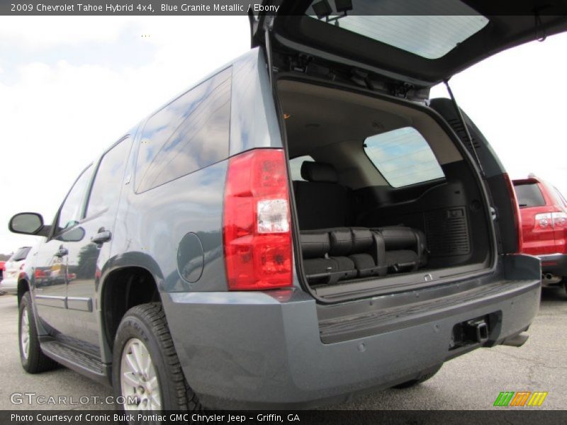 Blue Granite Metallic / Ebony 2009 Chevrolet Tahoe Hybrid 4x4
