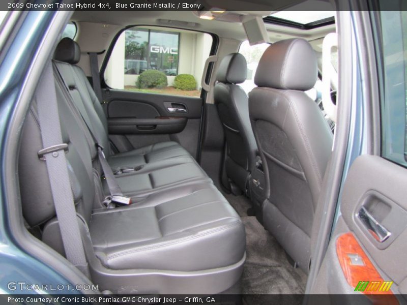 Blue Granite Metallic / Ebony 2009 Chevrolet Tahoe Hybrid 4x4