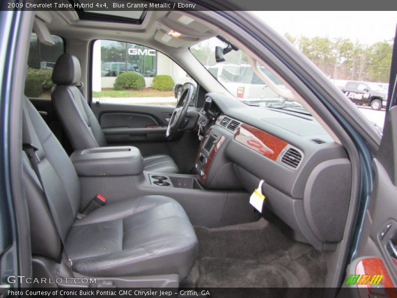 Blue Granite Metallic / Ebony 2009 Chevrolet Tahoe Hybrid 4x4