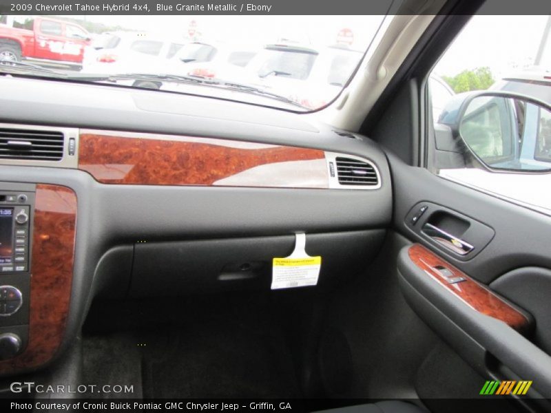 Blue Granite Metallic / Ebony 2009 Chevrolet Tahoe Hybrid 4x4