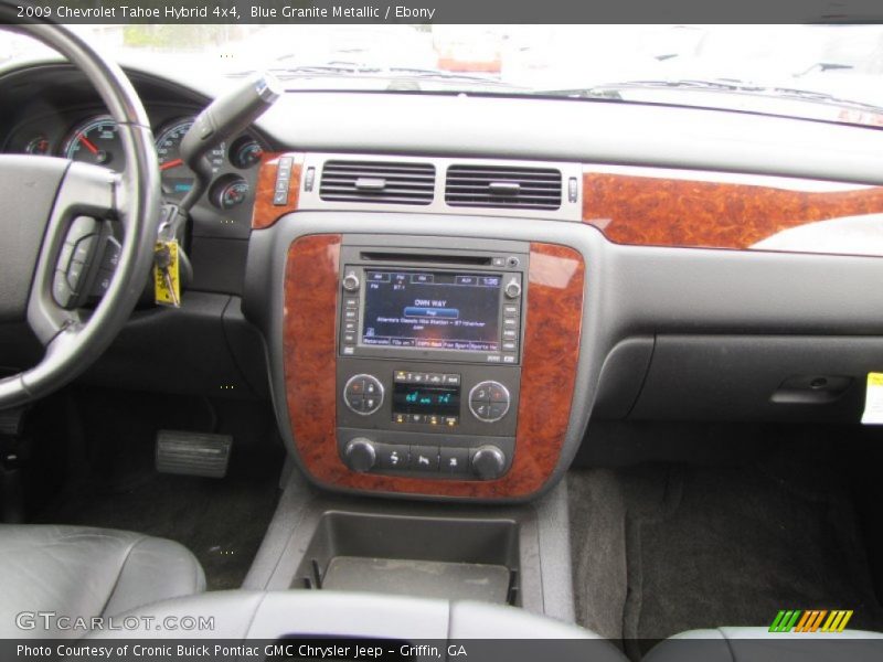 Blue Granite Metallic / Ebony 2009 Chevrolet Tahoe Hybrid 4x4