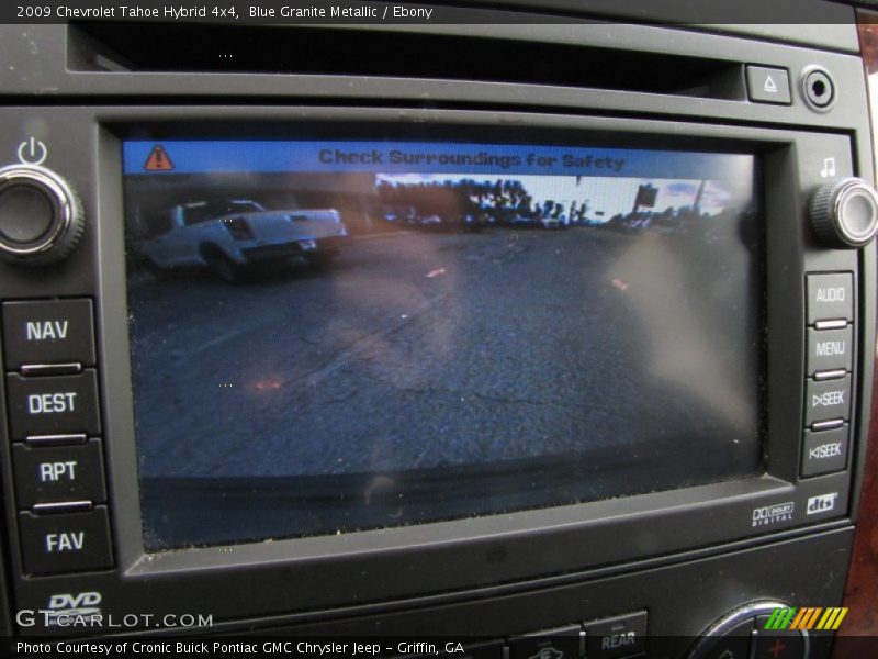 Blue Granite Metallic / Ebony 2009 Chevrolet Tahoe Hybrid 4x4