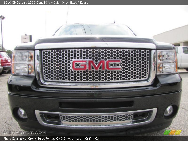 Onyx Black / Ebony 2010 GMC Sierra 1500 Denali Crew Cab