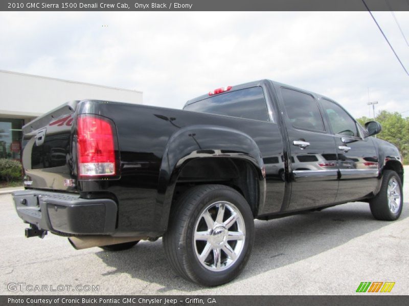 Onyx Black / Ebony 2010 GMC Sierra 1500 Denali Crew Cab