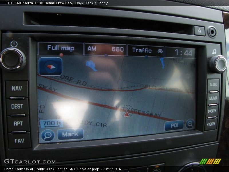 Onyx Black / Ebony 2010 GMC Sierra 1500 Denali Crew Cab