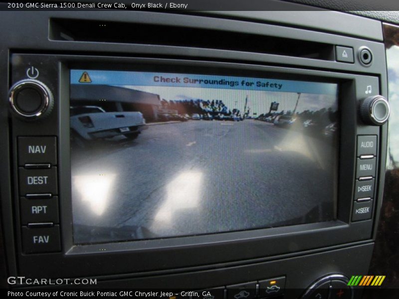 Onyx Black / Ebony 2010 GMC Sierra 1500 Denali Crew Cab