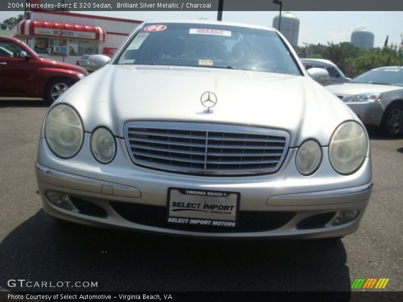 Brilliant Silver Metallic / Charcoal 2004 Mercedes-Benz E 320 Sedan
